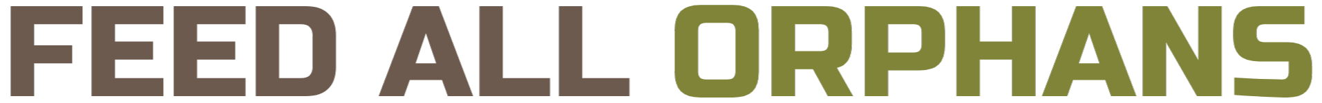 Feed All Orphans Logo